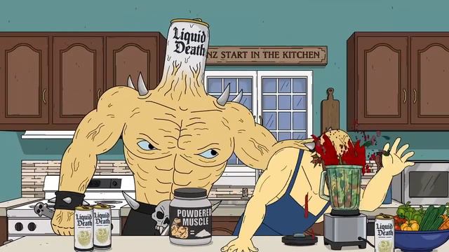 Реклама воды Жидкая Смерть смотреть онлайн