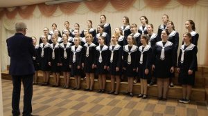 Старший хор девочек Солнечный Ветер А Гречанинов, сл   И Белоусова Ноктюрн