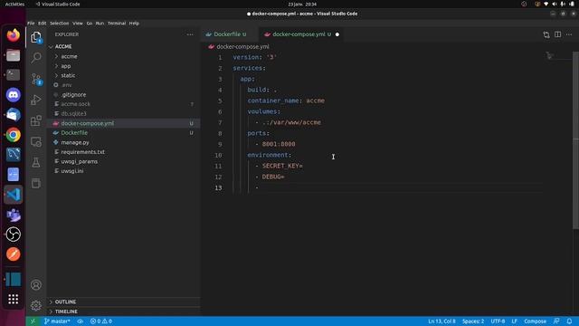 #4-1 Python/django + Docker-compose + Gitlab Ci-cd