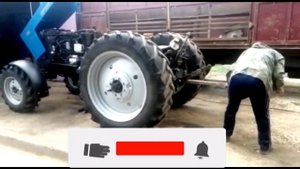 МТЗ 82. 2022 год. Вышел из строя подшипник привода ВОМ в корпусе сцепления. Часть 1.