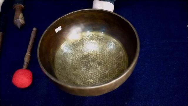 OSZ 004 Кованая поющая чаша Цветок Жизни / Купить поющие чаши смотреть онлайн