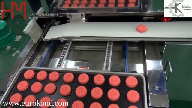 Отсадочная машина HM 168, Штамповка, Автоматический укладчик на противни.