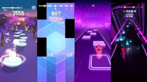 Hop Ball 3 Vs Magic Tiles Vs Tiles Hop Vs Beat Blader 3D