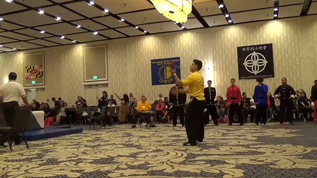 TSKF Kung Fu no USKSF 2015 - Shaolin Jian - Shifu Diego Sanches