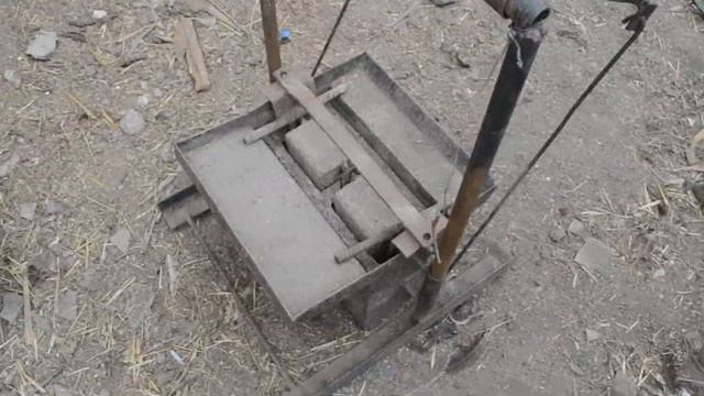 Мои станки для шлакоблока.