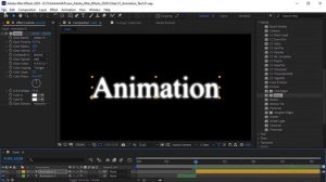 Как сделать ЭФФЕКТ Свечение ? СИЯНИЕ в After Effects анимация ТЕКСТА Эффекты и Шаблоны анимации 22
