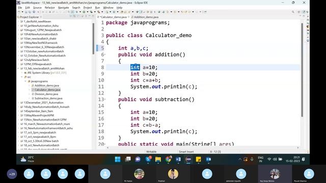 Clas-4, Java Calculator and different method create смотреть онлайн