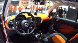 New Mercedes Smart Fortwo 2016, 2017  interior, exterior video