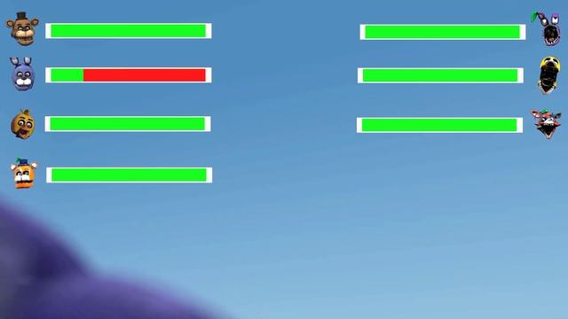 Five Nights at Freddy's vs. SQUID GAME WITH HEALTHBARS смотреть онлайн