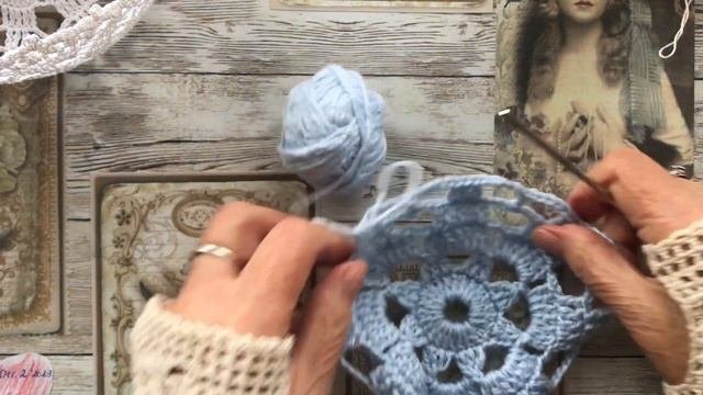 Crochet Vase. Мастер класс, часть 1