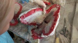 ПРОЦЕСС СОЗДАНИЯ СКУЛЬПТУРЫ ИЗ ИСКУССТВЕННОГО МРАМОРА. ЧАСТЬ 1.