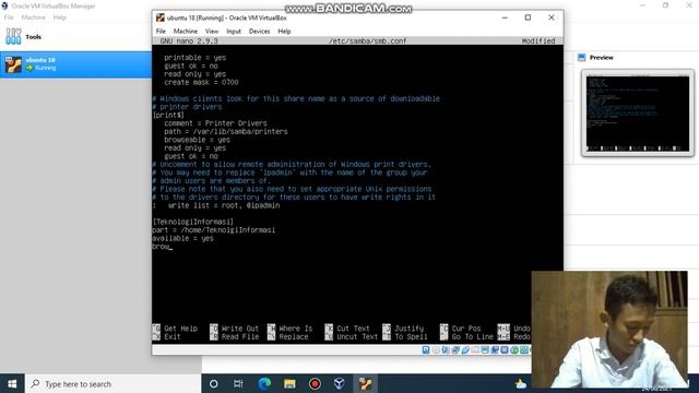 share folder Ubuntu 18.04 menggunakan samba смотреть онлайн