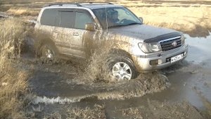 Lexus LX 470, Land Cruiser 100, Lada 4x4. Грязевой сезон открыт!
