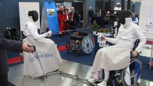 Паралимпийское фехтование. Кубок мира. Malhov 2010.AVI