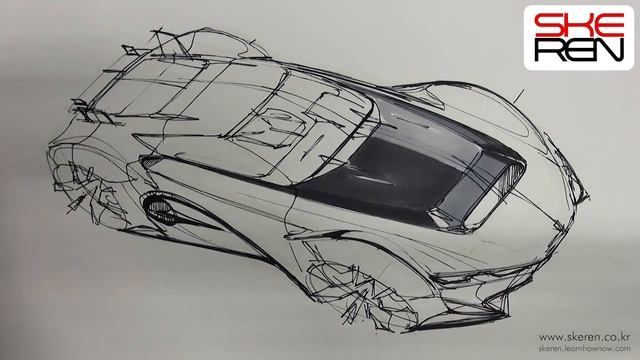 "SKEREN 디자인 스케치 학원" (Super Car Design Sketch) смотреть онлайн