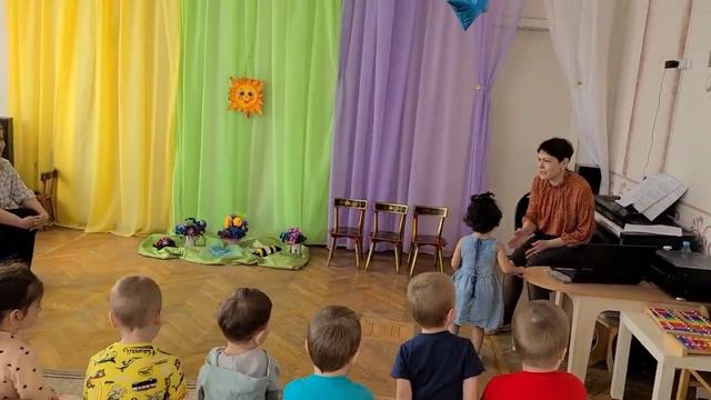 музыкальное занятие с детьми 2-3 лет