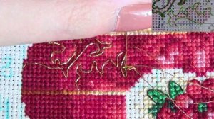 Выкладная нить (couching). Как её делаю я?