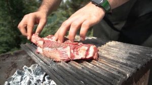 Приготовил сочные стейки ТОМАГАВК на мангале. Быстрый рецепт.