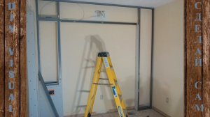 Ниша под кровать из гипсокартона