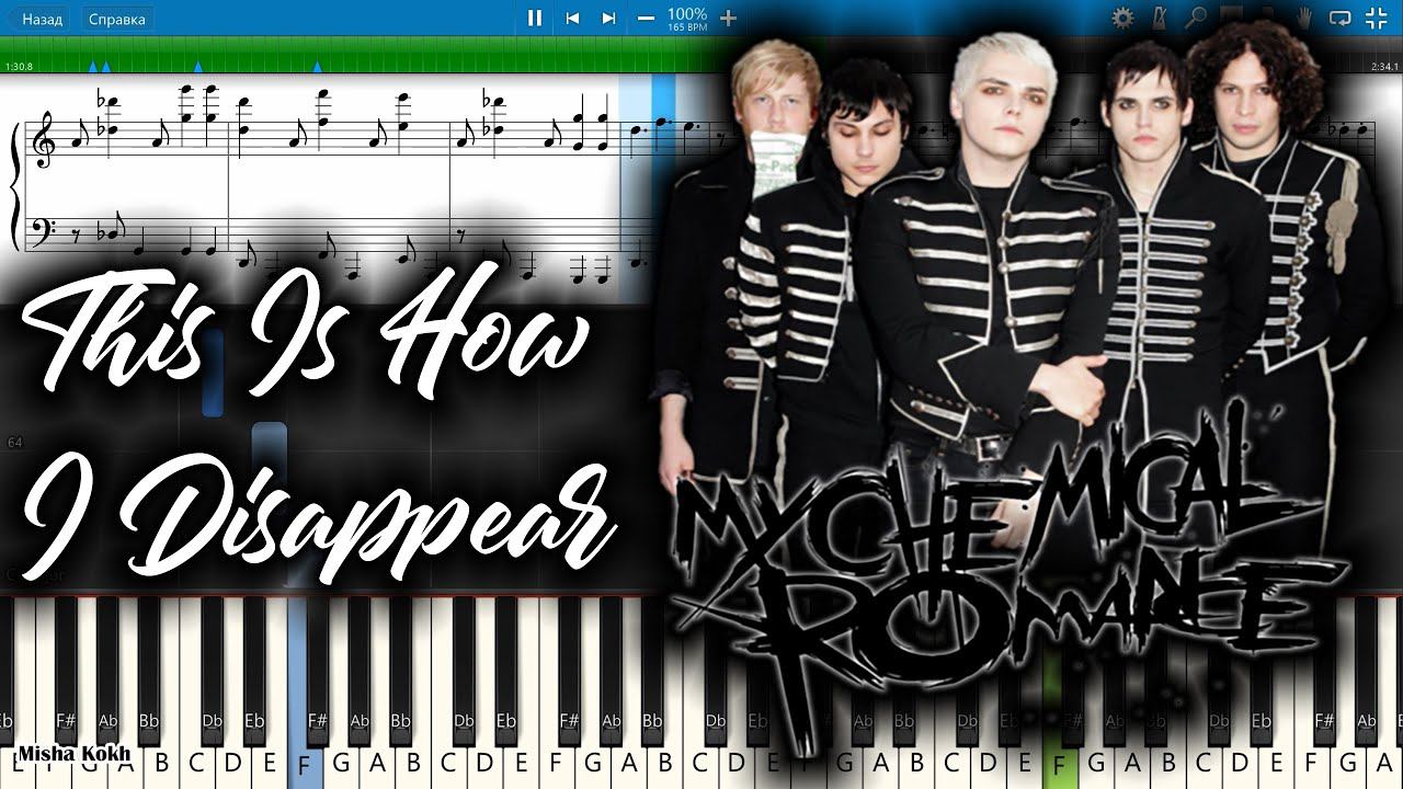 My Chemical Romance - This Is How I Disappear [Piano Tutorial | Sheets | MIDI] Synthesia смотреть онлайн