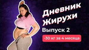 [Дневник Жирухи] Как похудеть на 30 кг за 4 месяца! Выпуск 2