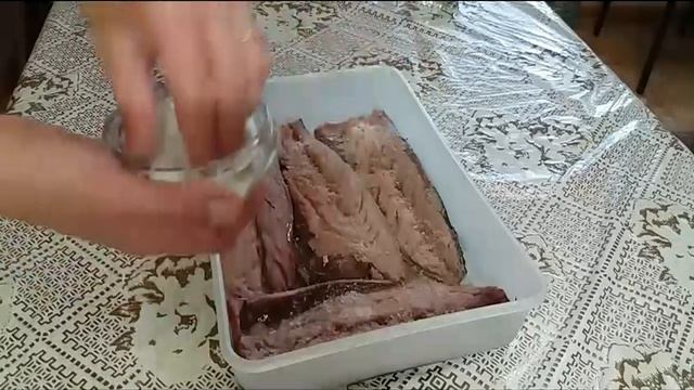 Солёная скумбрия за 1,5 часа !