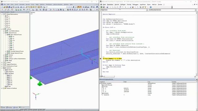 [EN] FAQ 004869 | How can I read out the resultant of a section via the COM interface ... смотреть онлайн
