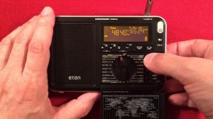 Eton Grundig Edition Traveler III AM FM LW Shortwave Portable Radio Review
