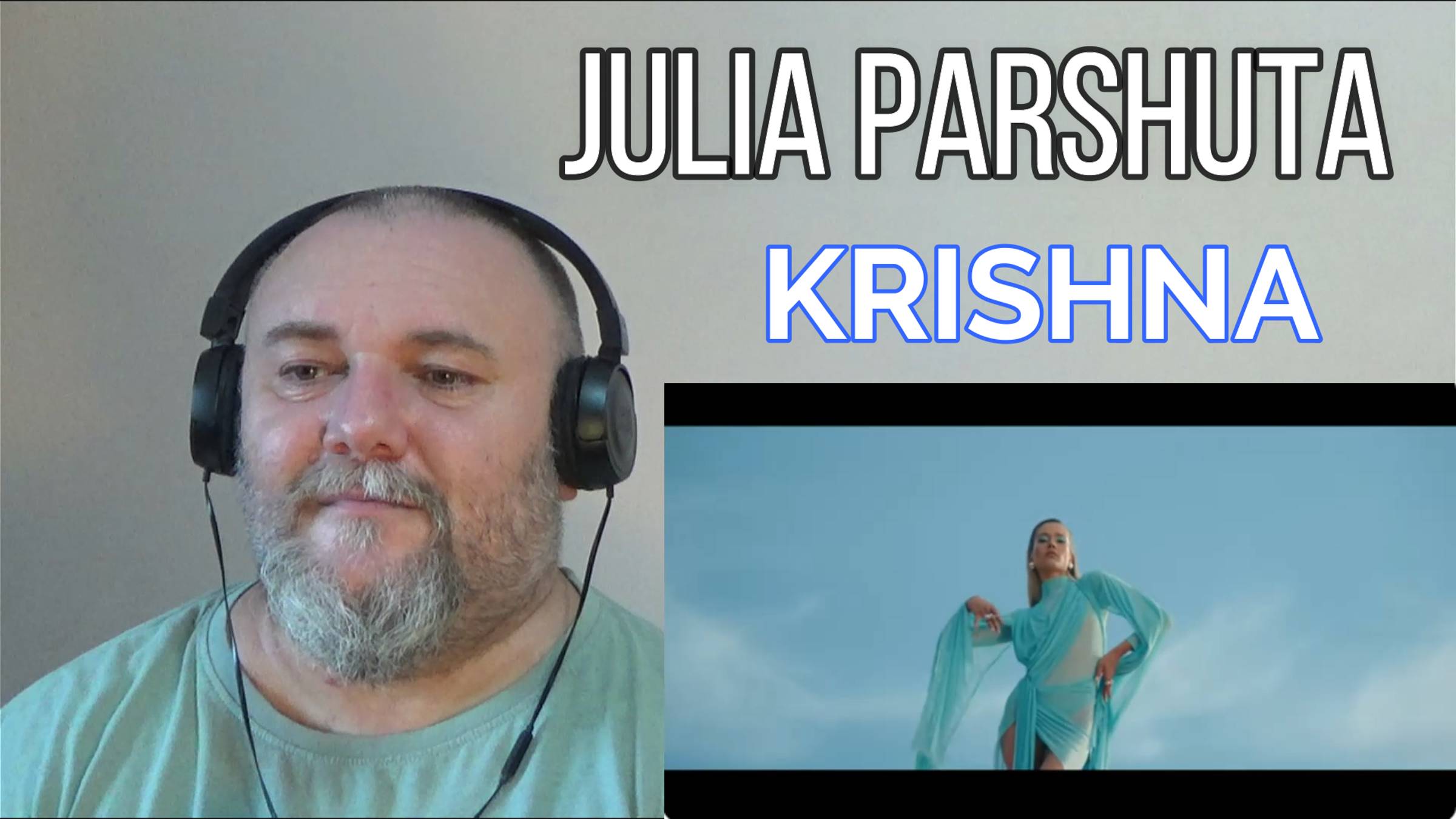 JULIA PARSHUTA - KRISHNA official music video REACTION