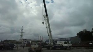 Демонстрация работы автокрана ZOOMLION QY25V532, 25т