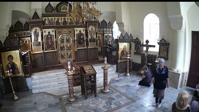 24.06.22 Прп. Онуфрия Великого. Прп. Петра Афонского. Вечернее богослужение. смотреть онлайн