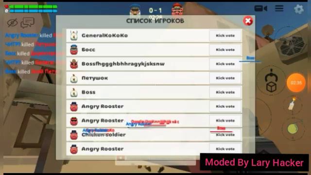 Mod apk/mega cheat/чит на chicken gun 2.7.03/последняя версия/god mode/aim/wallhack/speed hack смотреть онлайн