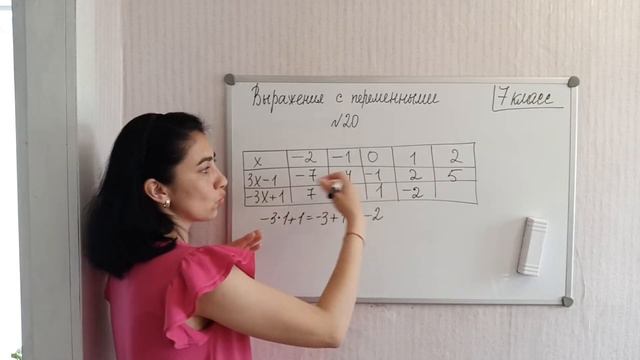 П. 2. Выражение с переменными. №19 - 28 смотреть онлайн