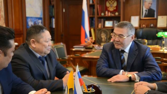 10-02-2017 Встреча с делегацией Астраханской региональной общественной организации "Хальмг" смотреть онлайн