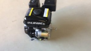 Двигатель Лифан 170FD 7 л/с вал 20 мм электростартер