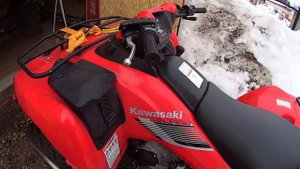 KAWASAKI Brute Force 750 обзор и тест-драйв квадроцикла / review and test drive