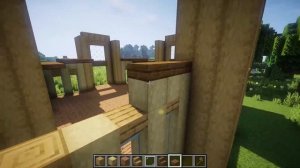 Красивый Дом Для Выживания в Майнкрафт | Как Построить? | Стартовый Дом в Майнкрафт #17