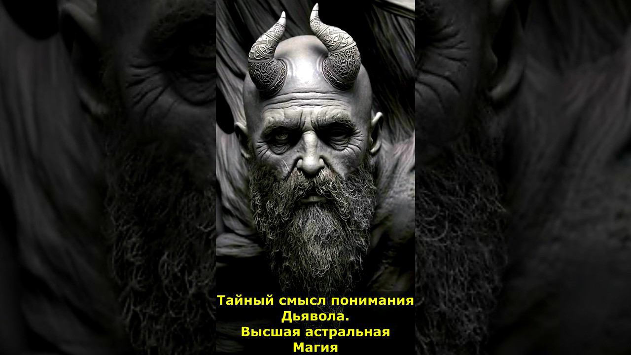 Тайный смысл понимания Дьявола - Высшая астральная Магия #дьявол #тайный #смысл #магия  #мистика