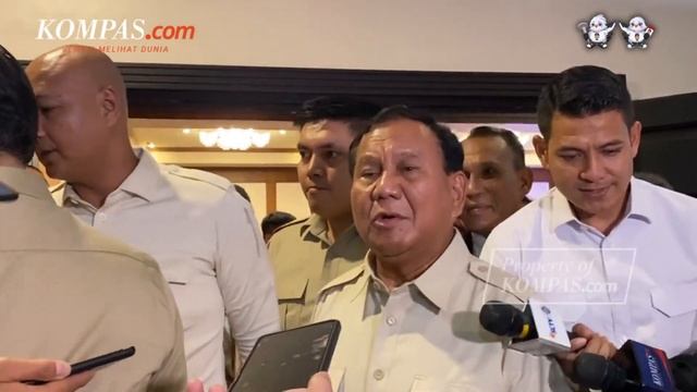 Soal Erick Thohir Masuk TKN, Prabowo: Menteri Tak Boleh Aktif di Tim Pemenangan смотреть онлайн