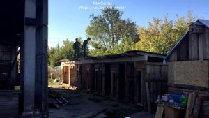 Как сделать крышу из ондулина за 30 секунд? Ставим крышу на вольеры!
