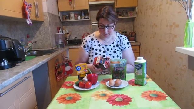 Мой третий разгрузочный день! Томатный суп и морская капуста с яйцом.