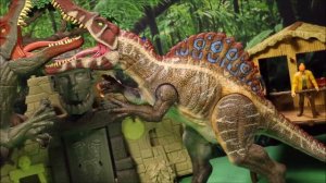 Jurassic World Custom Legacy Collection Extreme Chompin Spinosaurus Vs Spinosaurus Fallen Kingdom