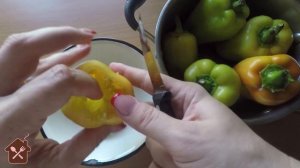 ЗАГОТОВКА ПЕРЦА на зиму ДЛЯ ФАРШИРОВАНИЯ