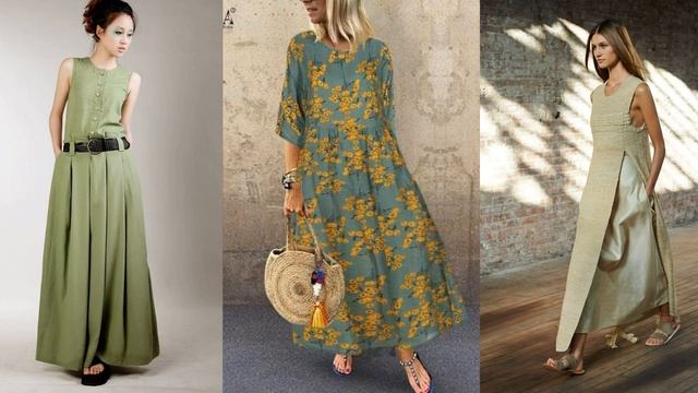 ?ЛЬНЯНОЕ ПЛАТЬЕ-MUST HAVE ЛЕТА? МОДНЫЕ ФАСОНЫ ПЛАТЬЕВ ИЗ ЛЬНА ДЛЯ ЖЕНЩИН ВСЕХ ВОЗРАСТОВ смотреть онлайн