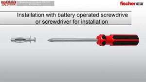 HM SS Металлический дюбель fischer с болтом с шестигранной головкой