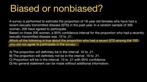 Biased vs. Unbiased surveys (biostatistics)