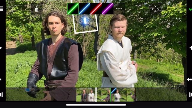 Как Сделать Эффект Включения Светового Меча на Телефоне? (SaberMovieFX IOS Tutorial)