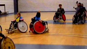 Kelowna KO's Wheelchair Rugby Assoc. Girl Guides 2016