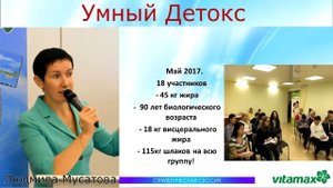 Программа ВИТАМАКС Умный детокс. Людмила Мусатова