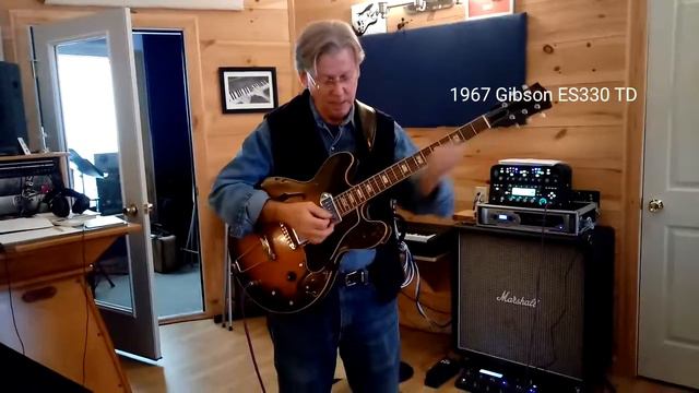 1967 Gibson ES330 TD Relic Player смотреть онлайн